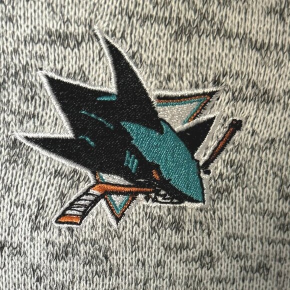 NEW NHL San Jose Sharks Women's Fleece Sweatshirt Fan Apparel - Picture 7 of 11